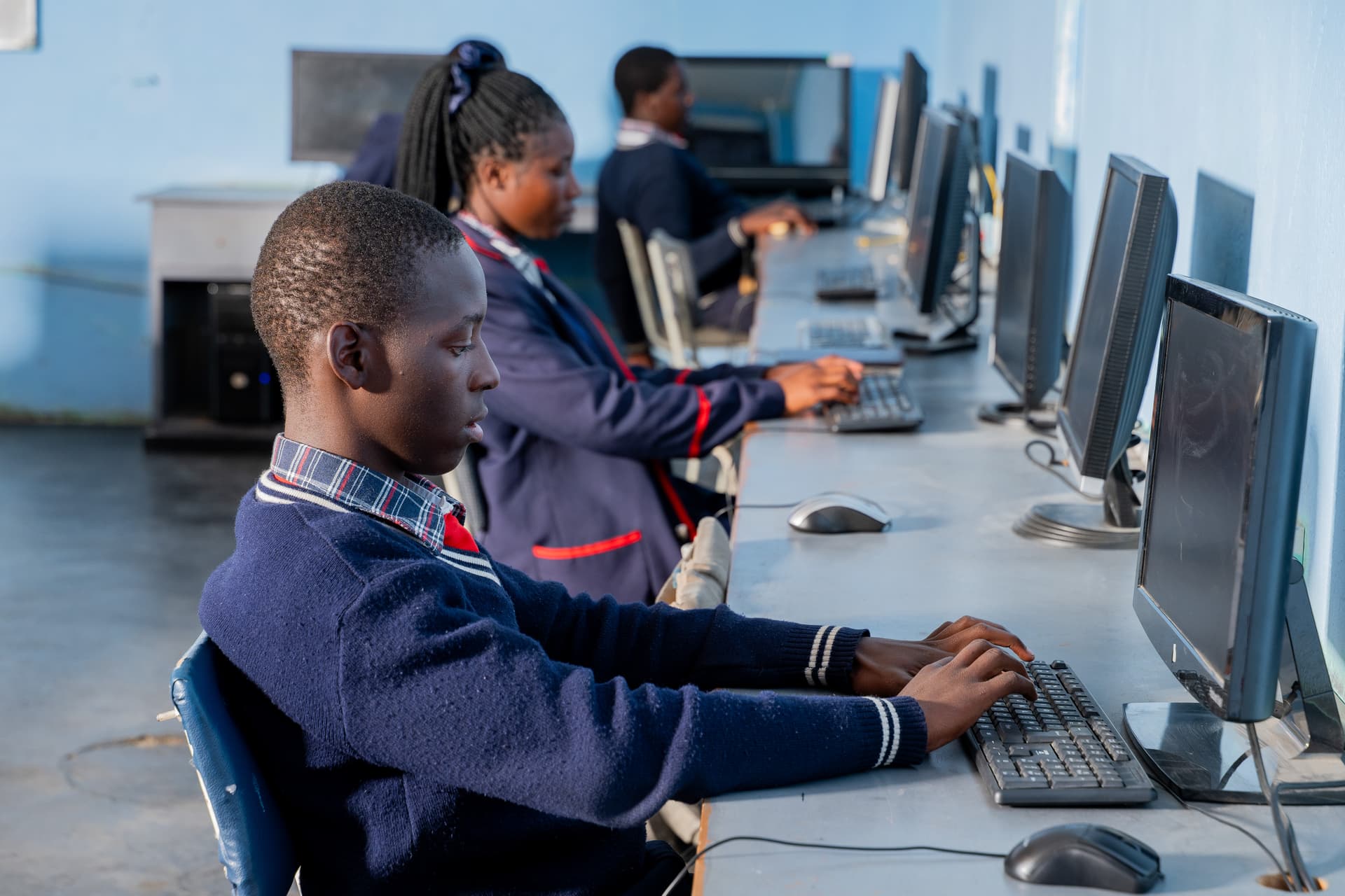 Hands-on computer lab session