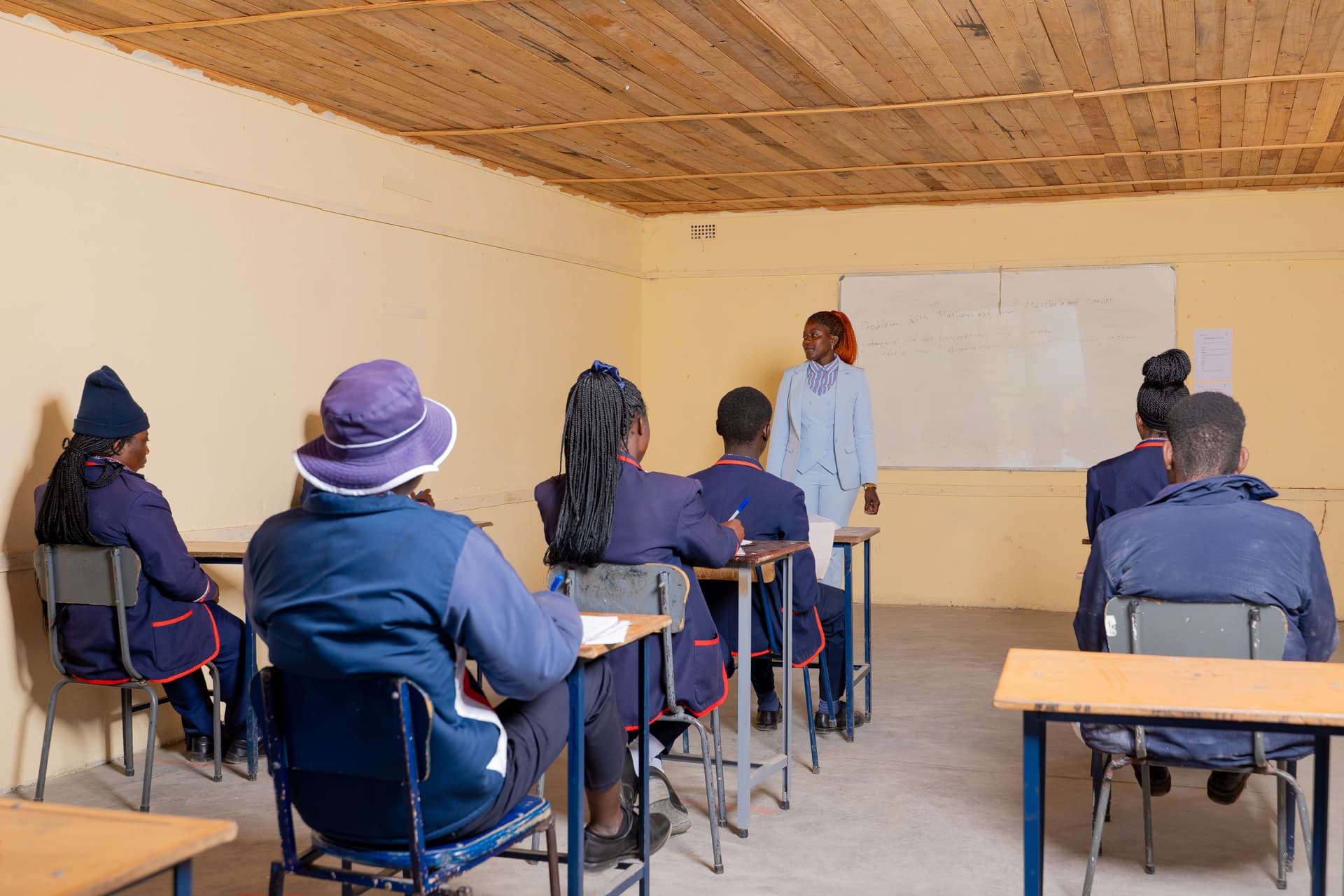 Students at Futures Academy Secondary School