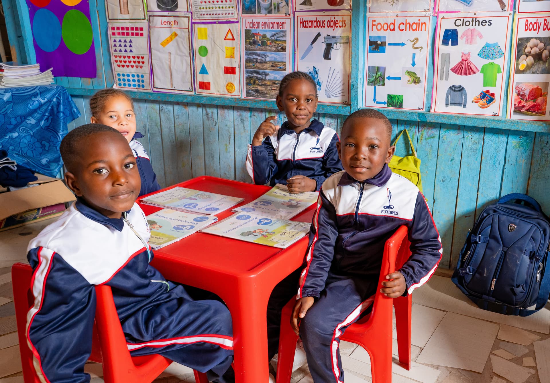 Early childhood development classroom moment